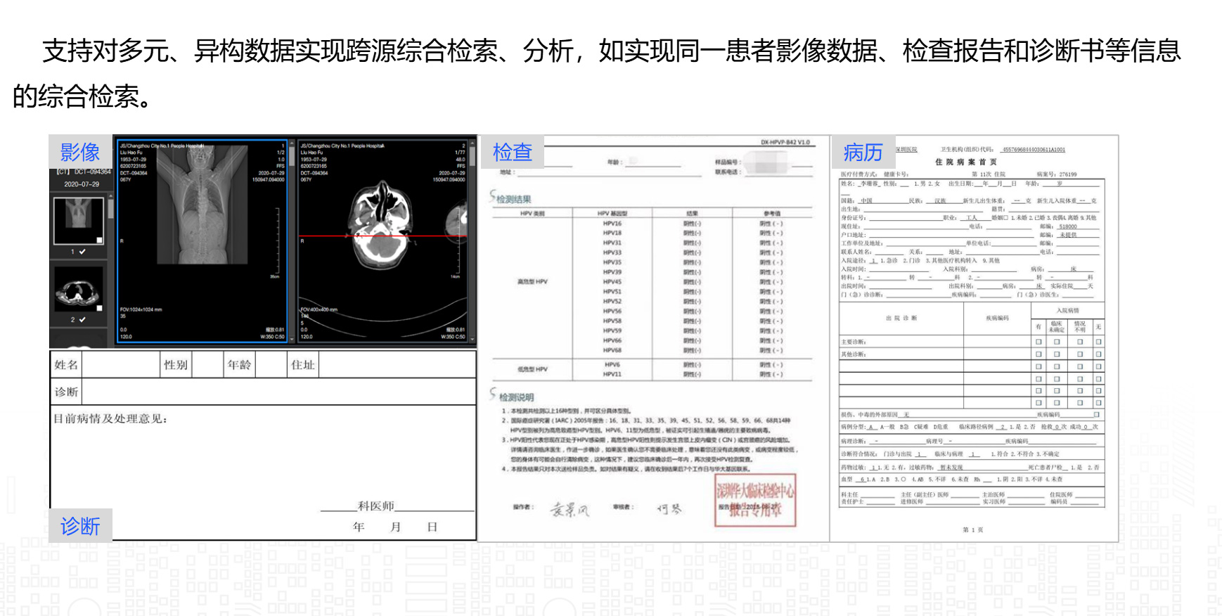 AI助力医疗数据自动化：思通数科的诊断报告识别与管理