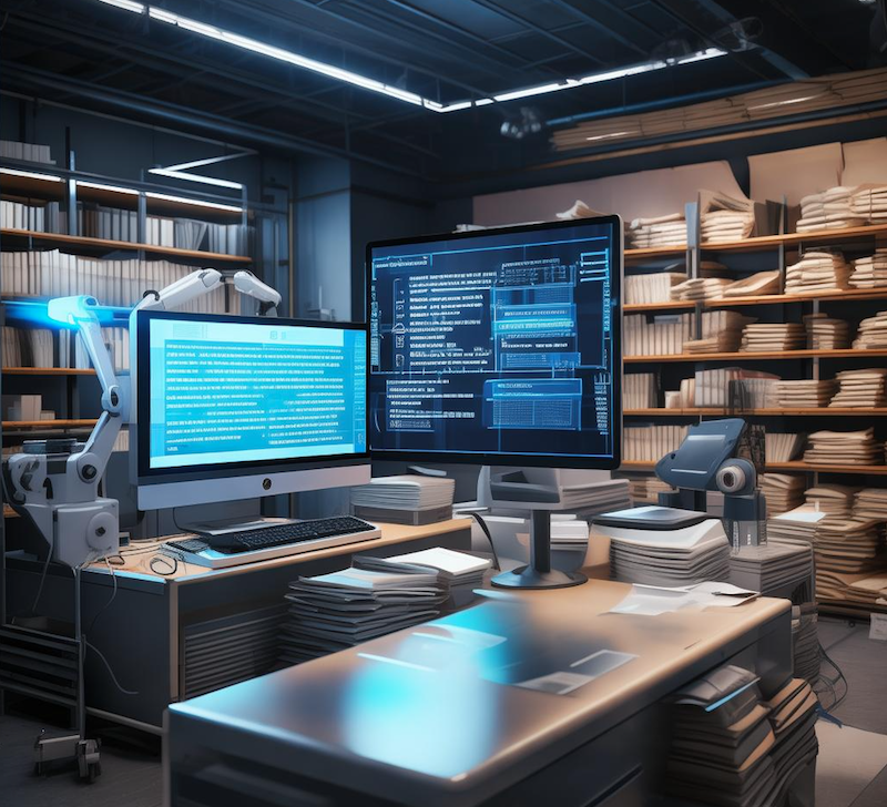 利用AI能力平台实现档案馆纸质文件的智能化数字处理