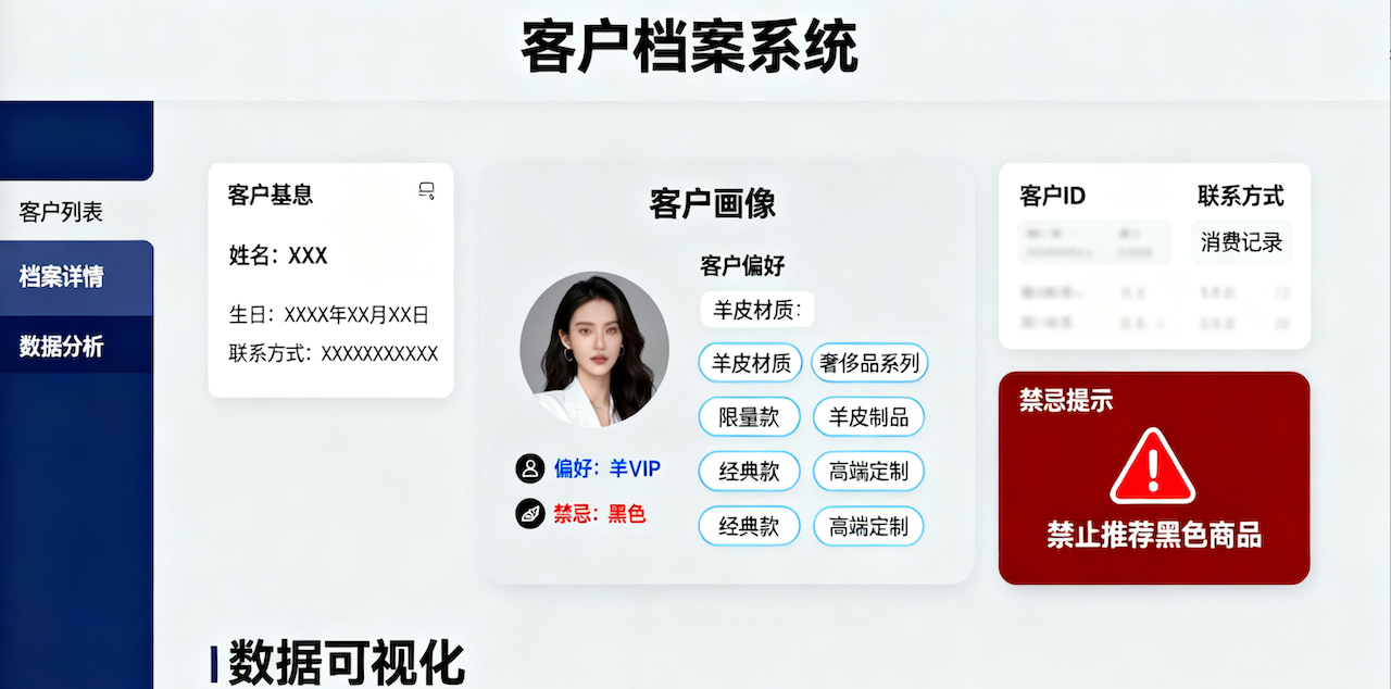 名品店&高级饭店VIP服务断层痛点：AI千人千面陪伴，终结冷漠奢享流失