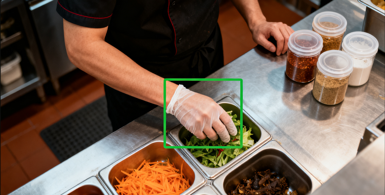 后厨合规智能监控方案：食材损耗率降 40%