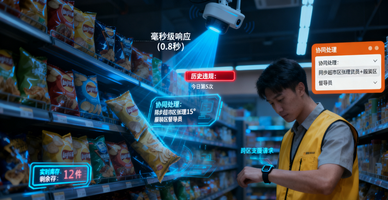 连锁零售综合体 AI 协同系统：AI 全域闭环，数据孤岛全打通