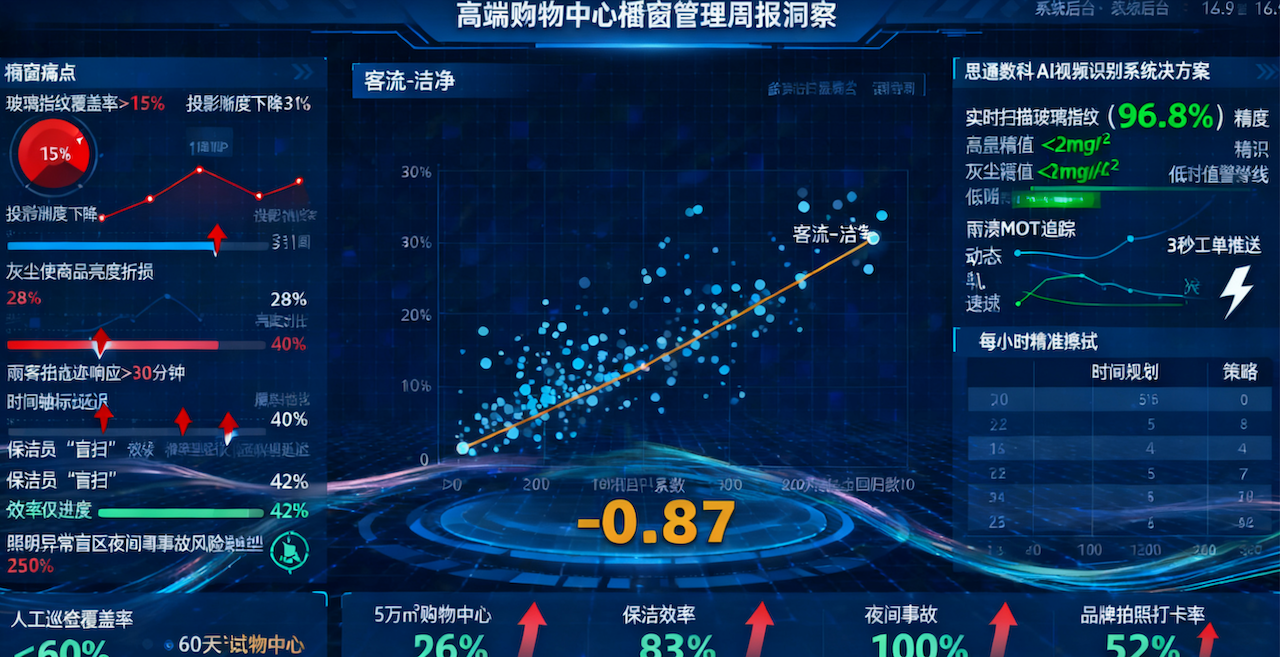 AI 清洁管理系统：响应 < 3 秒，人力成本降低 42%