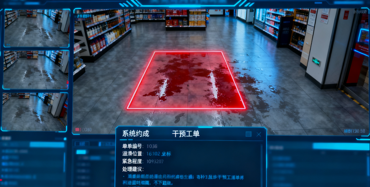 多业态连锁环境管理系统：AI + 机器人闭环，坪效提升 16%