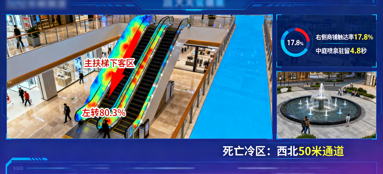 商业地产 AI 客流智能优化系统：让空置率归零