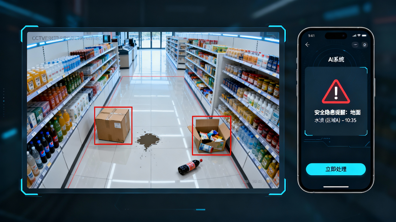 开源免费的AI数智店商系统，彻底告别低效人工巡店