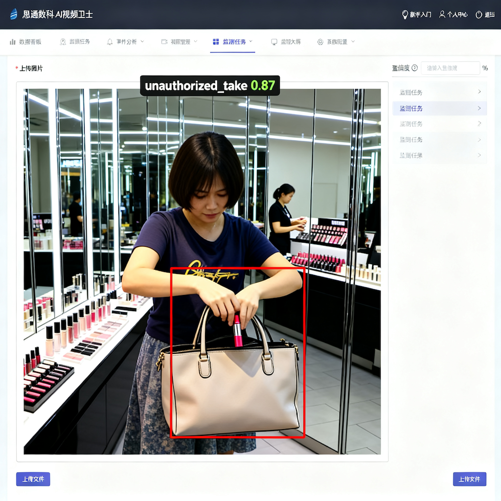 介绍一款AI智能巡店系统为店主第一时间锁定盗损